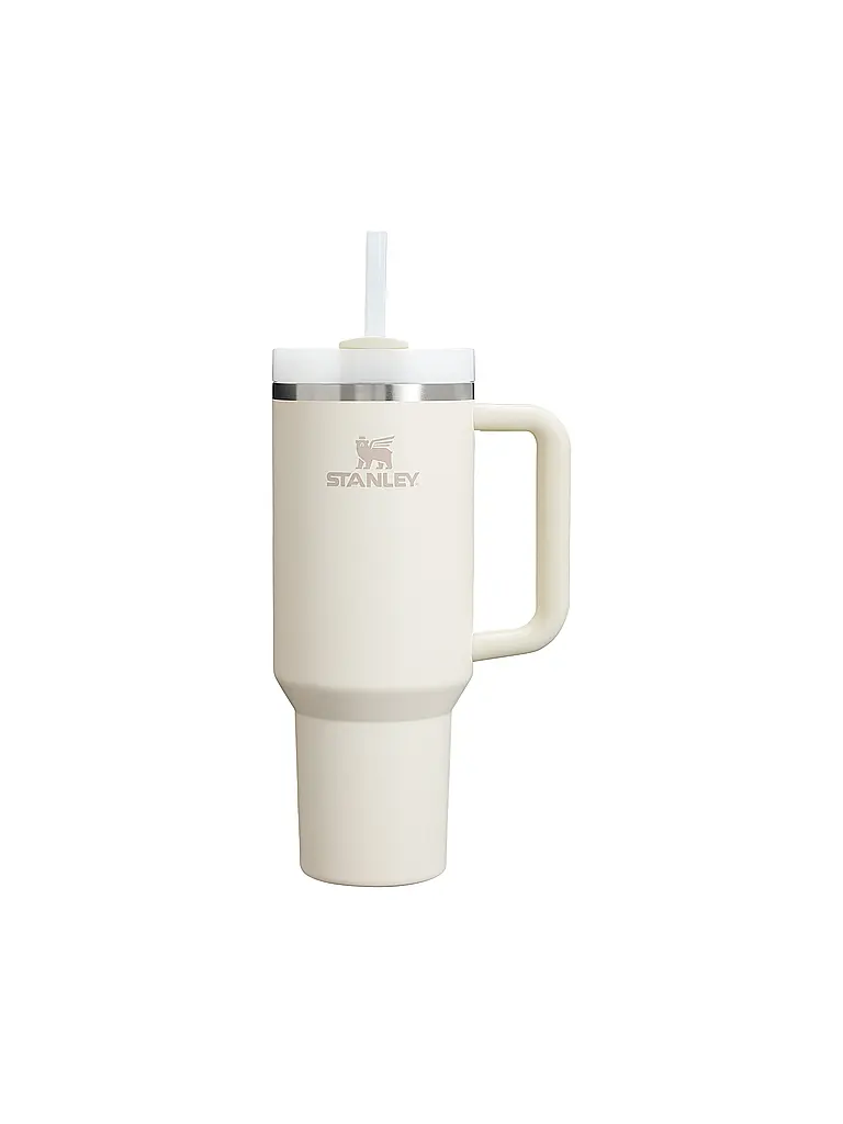 STANLEY | Botella de agua The Quencher H2.0 Flowstate Tumbler 40 aislada 1,2L | Crema
