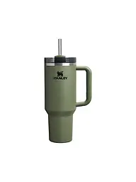 STANLEY | Botella de agua The Quencher H2.0 Flowstate Tumbler 40 aislado 1,2L | Verde oscuro