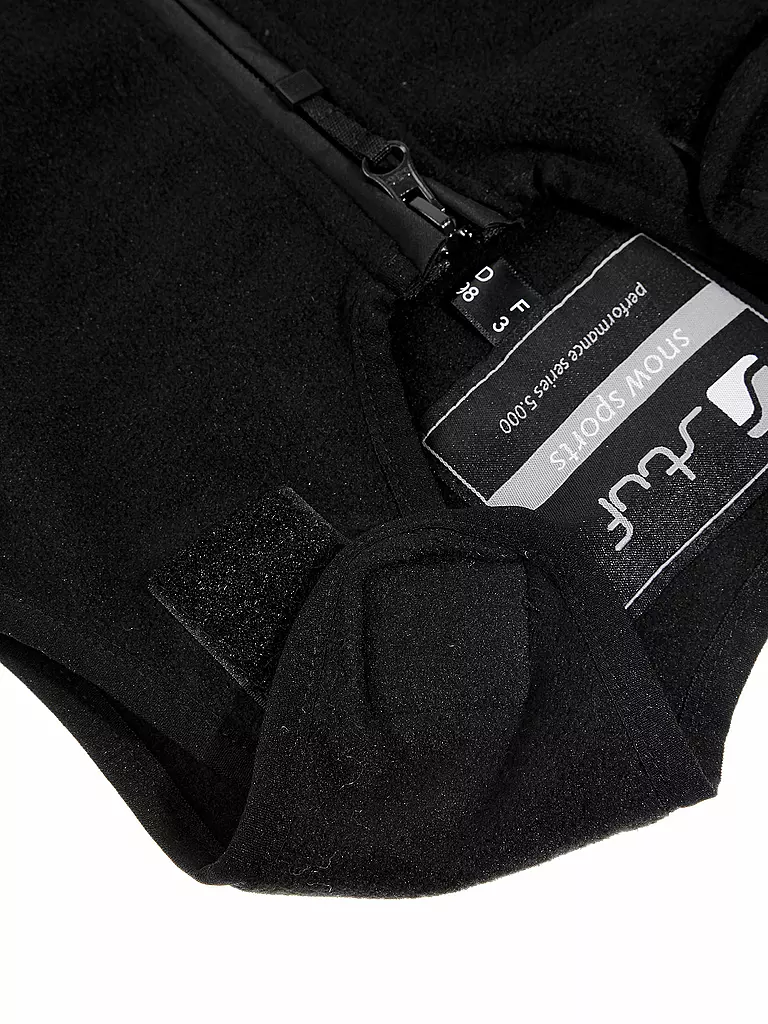 STUF | Kleinkinder Fleece-Latzhose Bobby | Negro