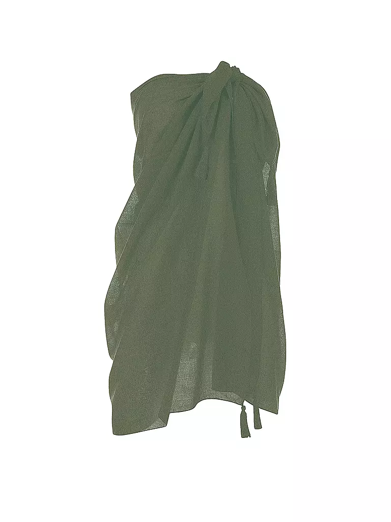 SUNFLAIR | Pareo de mujer | Verde oscuro