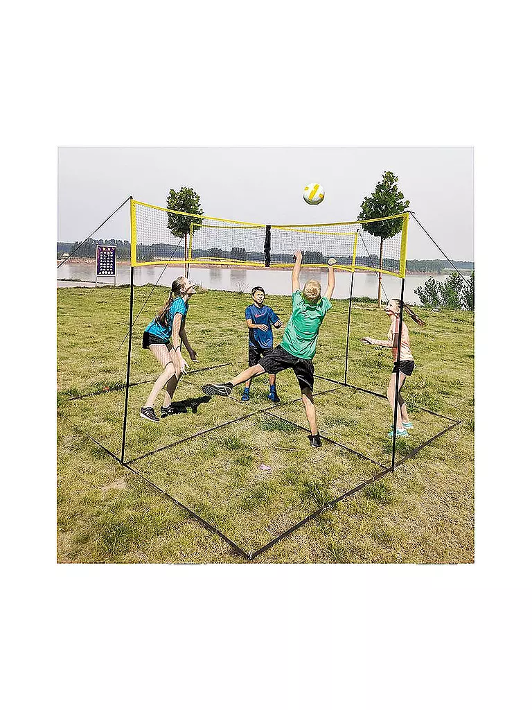 SUNFLEX | X-NET Vierkant Volleyballnetz | Amarillo