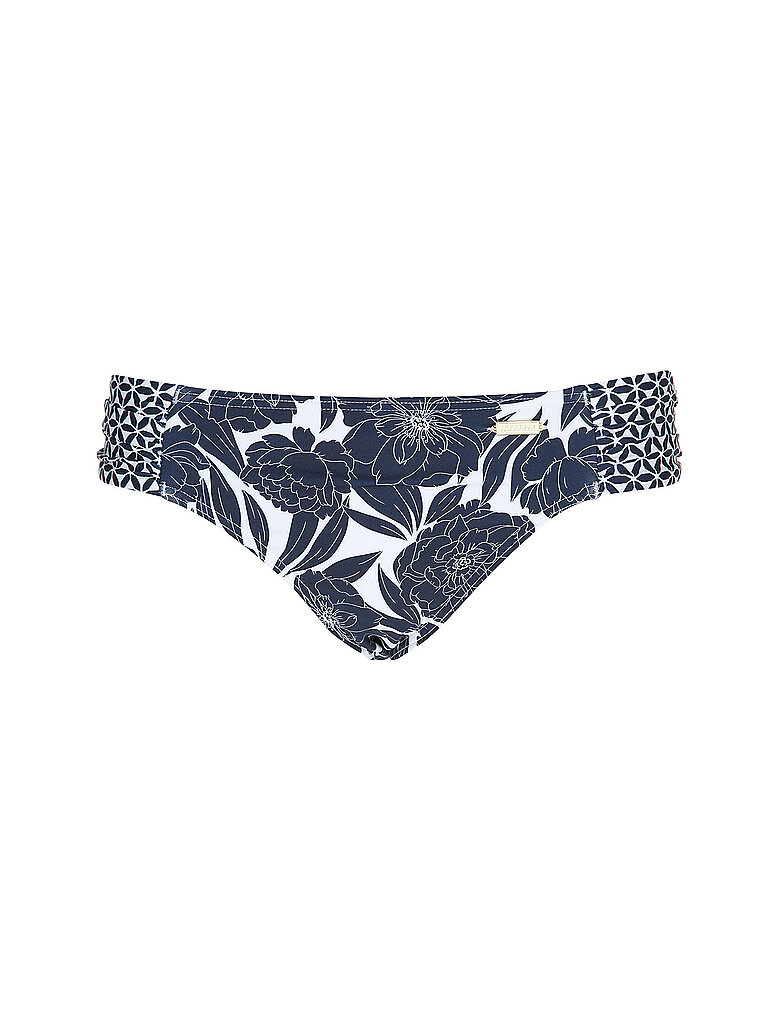 Braguita de bikini fruncida para mujer azul oscuro 44