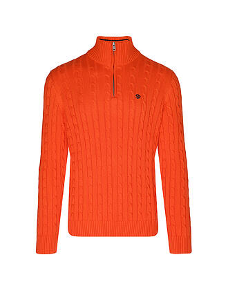 SUPERDRY | Sudadera de hombre Preppy Cotton Cable 1/2 Zip