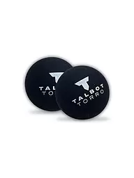TALBOT TORRO | Pelotas de squash 2 unidades Fast | Negro