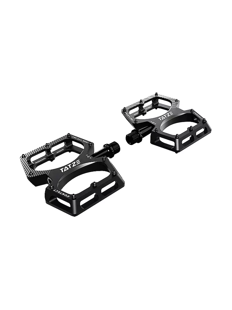 TATZE | Pedales de plataforma Contact CNC | Negro