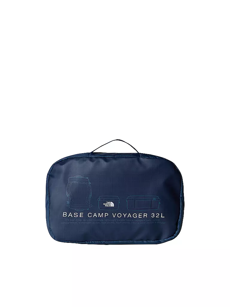 THE NORTH FACE | Bolsa de viaje Base Camp Voyager Duffel 32L | Azul oscuro