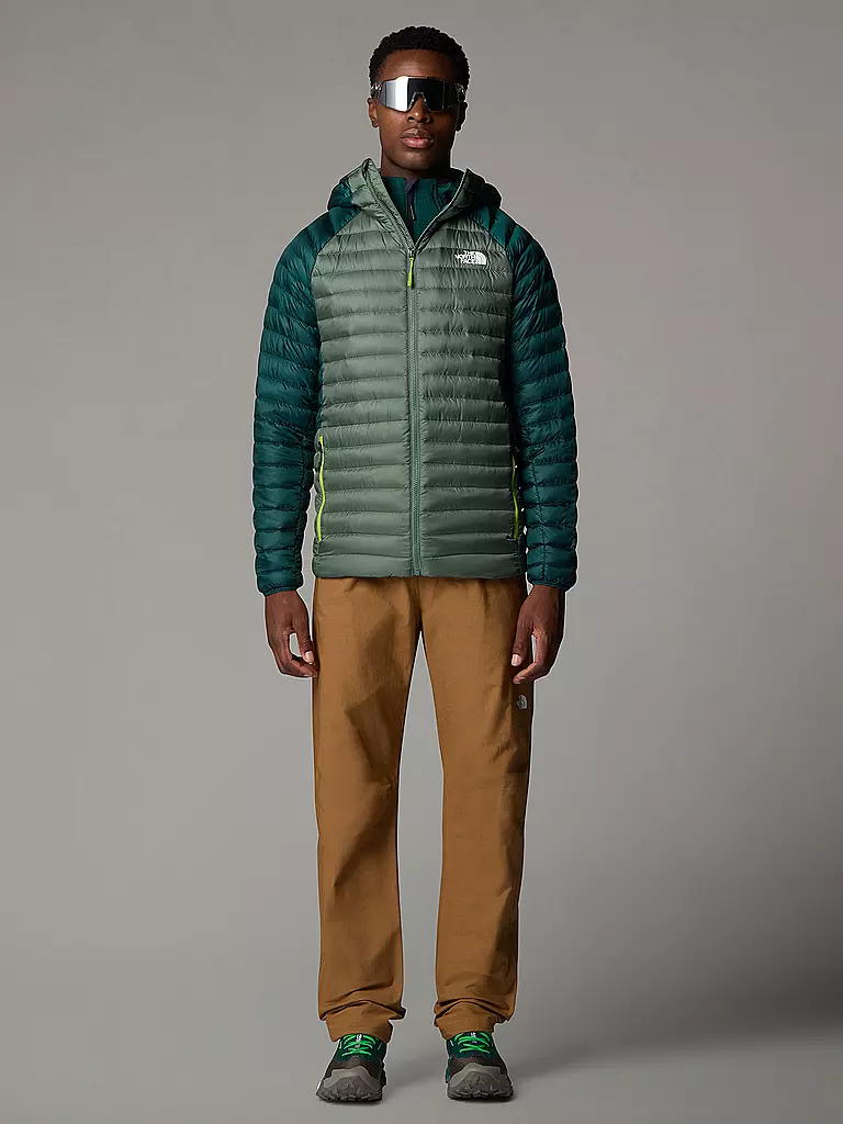 THE NORTH FACE | Chaqueta aislante de touring para hombre Bettaforca Down Hoodie | Verde oscuro