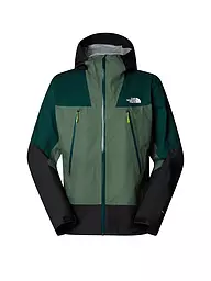 THE NORTH FACE | Chaqueta de senderismo para hombre Signal DryVent™ 2.5L con capucha | Verde oscuro