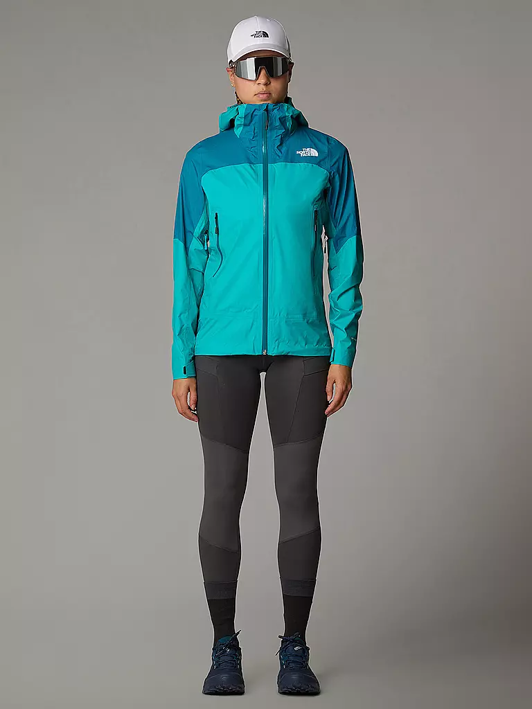 THE NORTH FACE | Chaqueta de senderismo para mujer Signal DryVent™ 2.5L con capucha | Menta