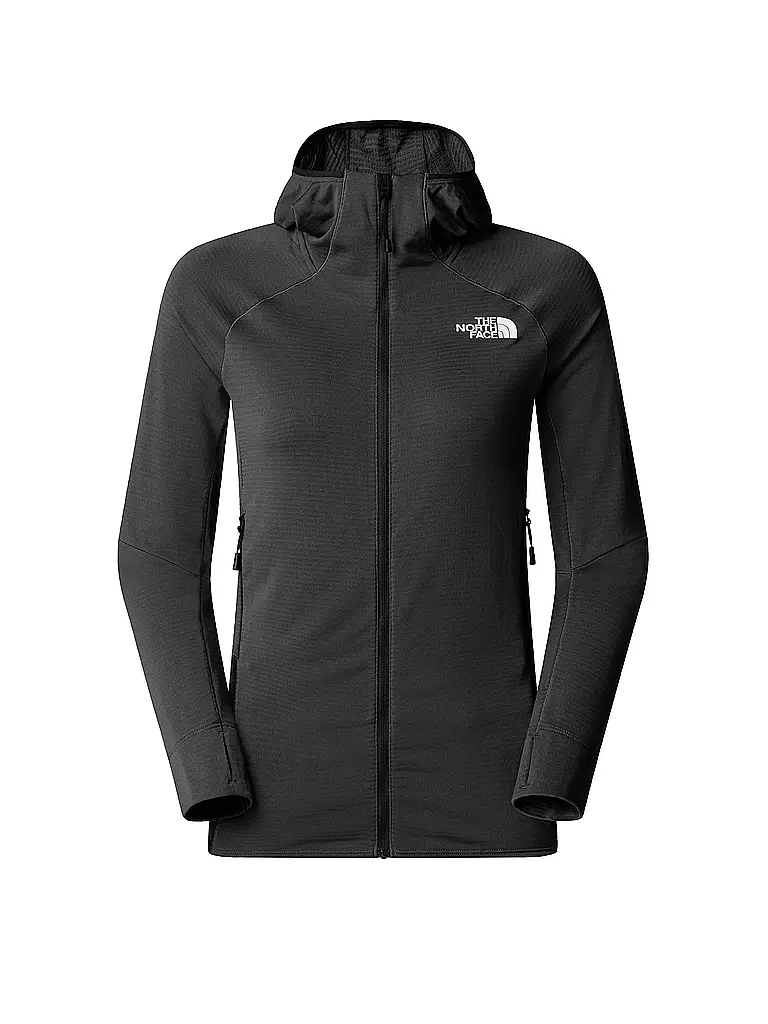THE NORTH FACE | Chaqueta polar de mujer Bolt Polartec® Power Grid™ con capucha | Negro