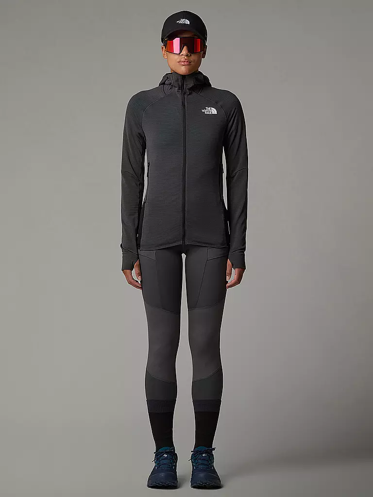 THE NORTH FACE | Chaqueta polar de mujer Bolt Polartec® Power Grid™ con capucha | Negro