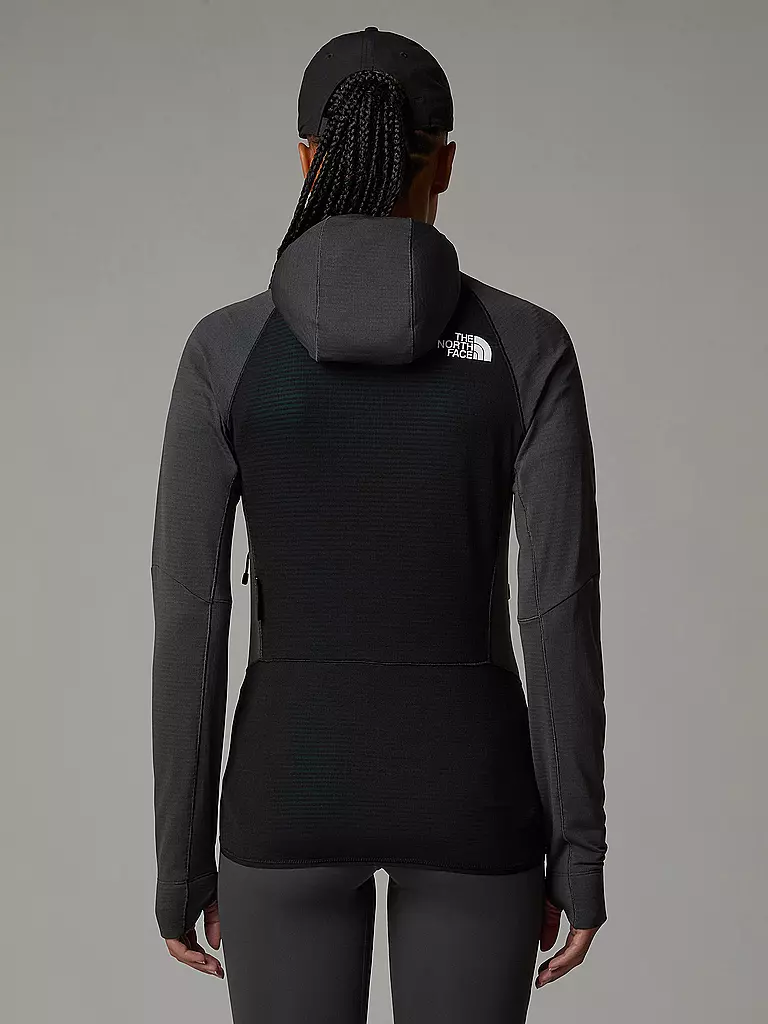 THE NORTH FACE | Chaqueta polar de mujer Bolt Polartec® Power Grid™ con capucha | Negro