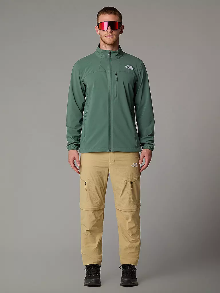 THE NORTH FACE | Chaqueta softshell Nimble para hombre | Verde oscuro