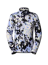 THE NORTH FACE | Zipshirt de Forro Polar con Estampado Glacier para Mujer | Azul claro