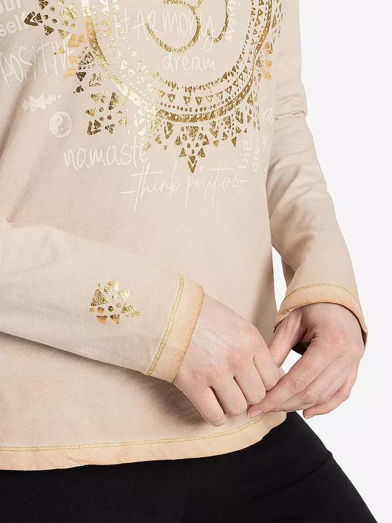 THE SPIRIT OF OM | Camiseta de yoga OM Mandala para mujer |