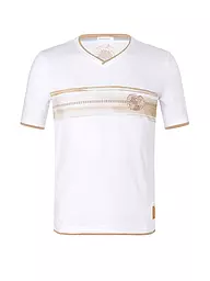 THE SPIRIT OF OM | Camiseta de yoga para hombre Planet Protect | Blanco