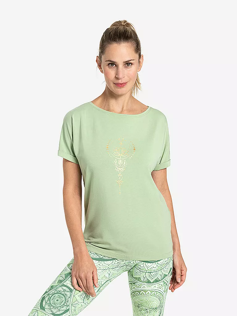 THE SPIRIT OF OM | Camiseta de yoga para mujer Eka Padma |