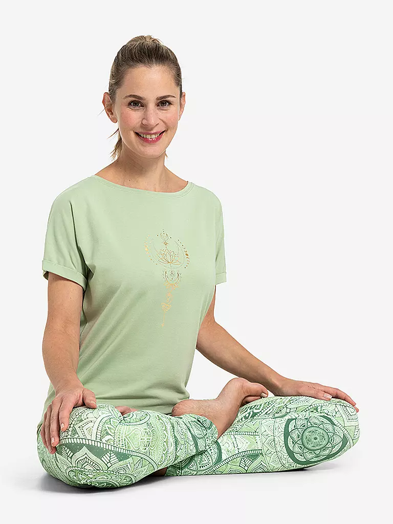 THE SPIRIT OF OM | Camiseta de yoga para mujer Eka Padma |