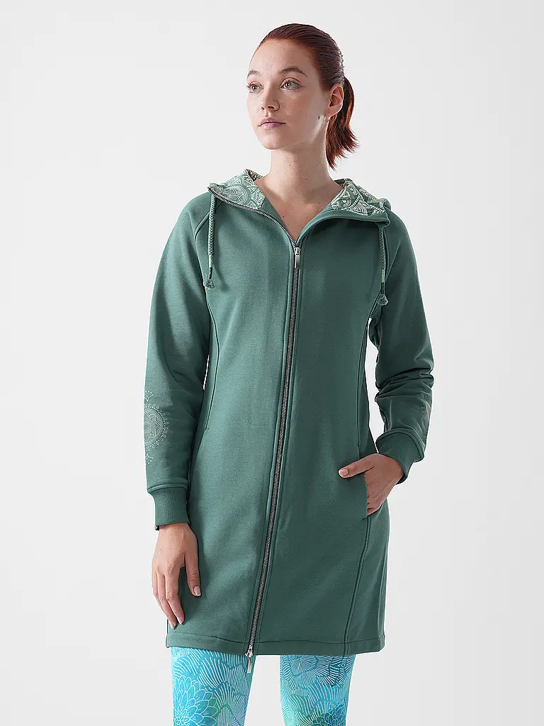 THE SPIRIT OF OM | Chaqueta de yoga larga Bala Karuna para mujer |
