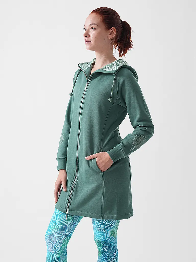 THE SPIRIT OF OM | Chaqueta de yoga larga Bala Karuna para mujer |