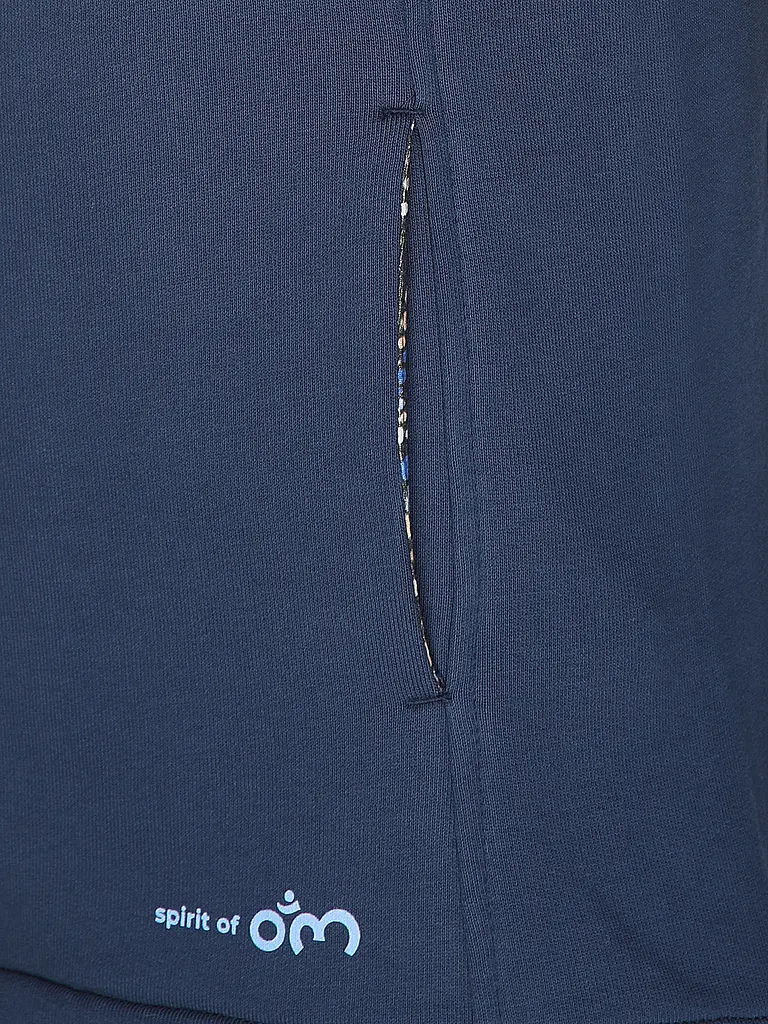 THE SPIRIT OF OM | Chaqueta de yoga Maui para mujer | Azul oscuro