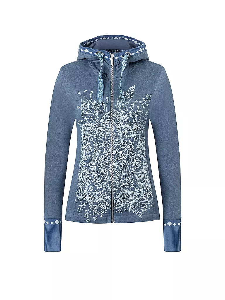 THE SPIRIT OF OM | Chaqueta de yoga para mujer | Azul claro