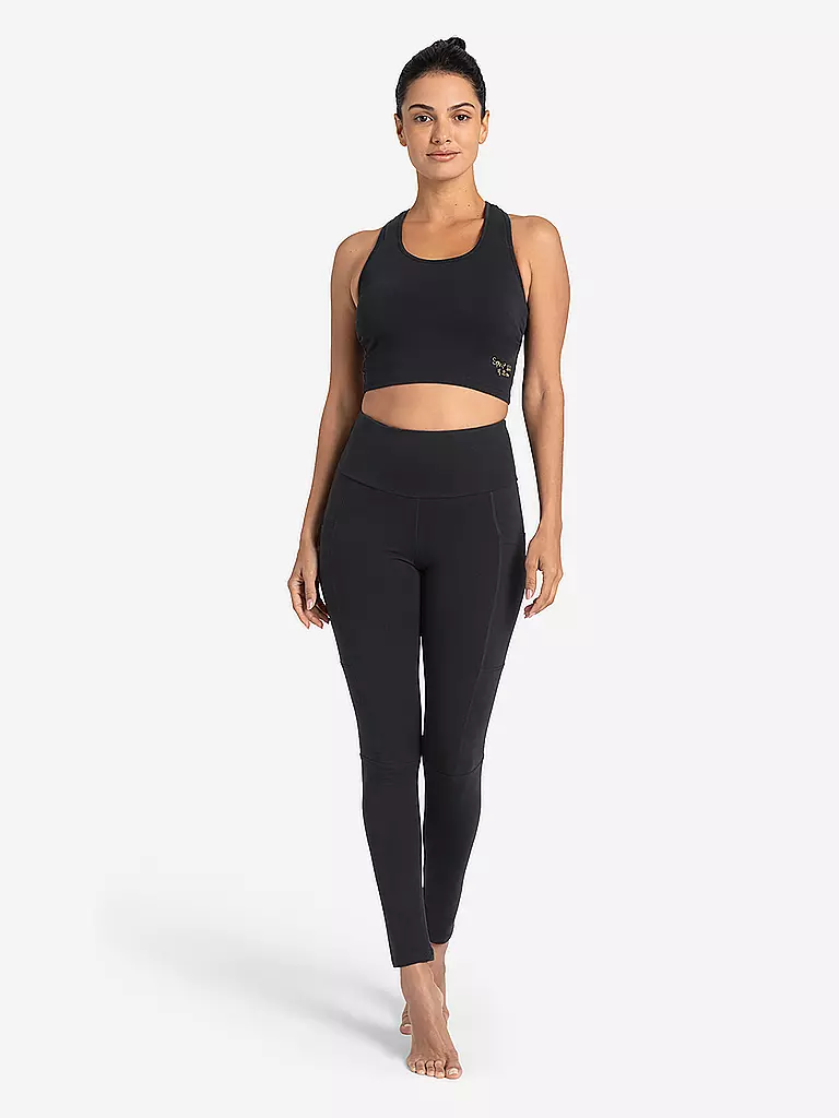 THE SPIRIT OF OM | Damen Yogatight Yoga and Run | Negro