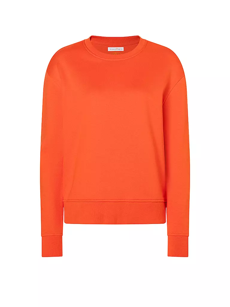 THE SPIRIT OF OM | Suéter de yoga Abhaya para mujer | Naranja