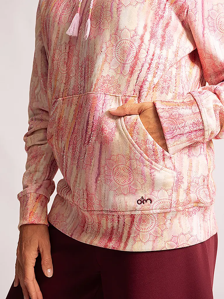 THE SPIRIT OF OM | Sudadera con capucha de yoga para mujer Sarva Patala |