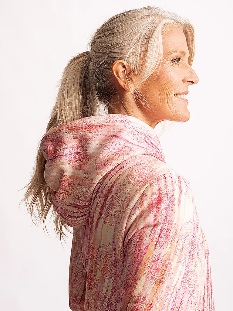 THE SPIRIT OF OM | Sudadera con capucha de yoga para mujer Sarva Patala |