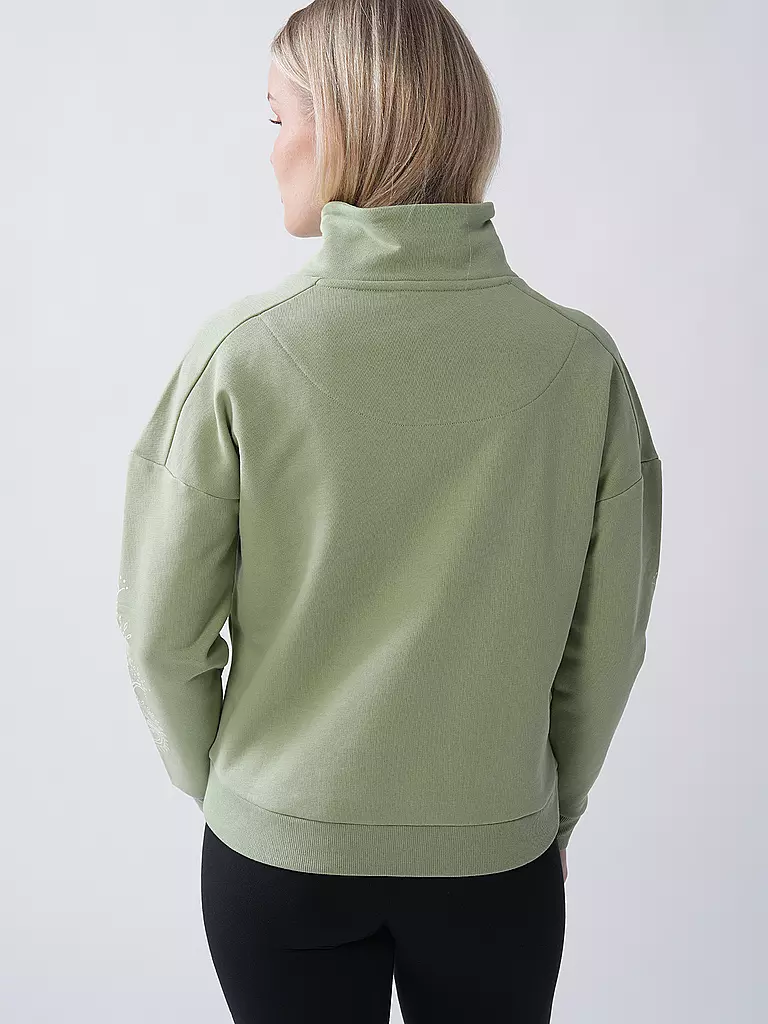 THE SPIRIT OF OM | Sudadera de yoga para mujer Lounge Sattva Matcha |