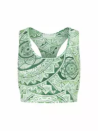 THE SPIRIT OF OM | Sujetador deportivo Flow para mujer | Verde claro