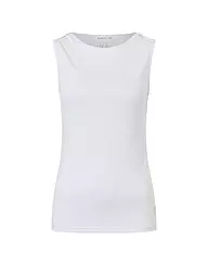 THE SPIRIT OF OM | Tank de yoga de bambú para mujer | Blanco