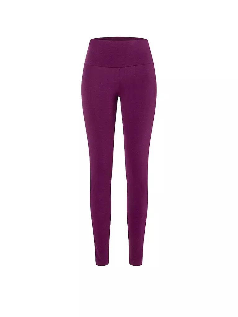 THE SPIRIT OF OM | Yogatight básico Satya Viola para mujer | Baya