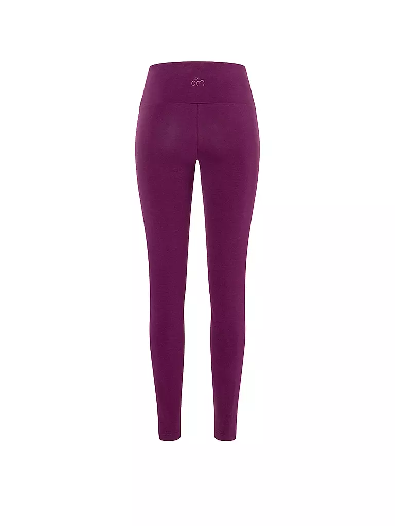 THE SPIRIT OF OM | Yogatight básico Satya Viola para mujer |