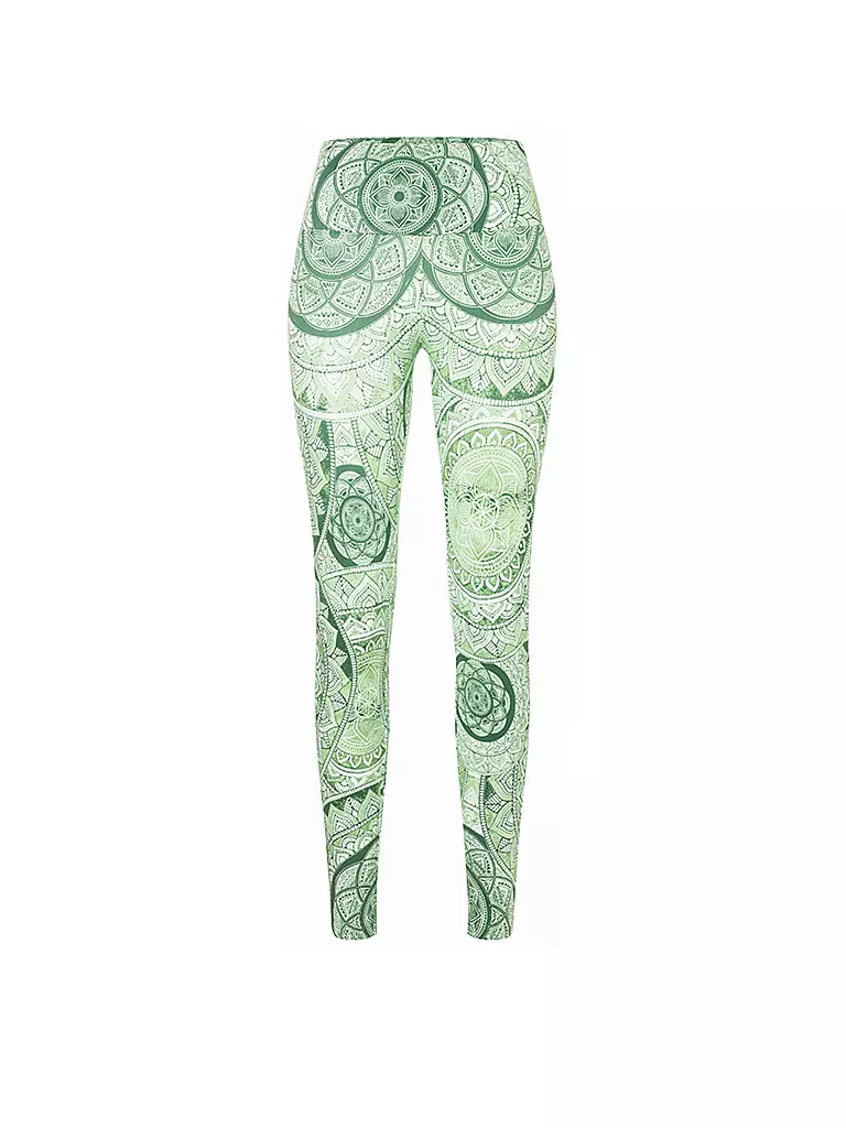 THE SPIRIT OF OM | Yogatight Bala para mujer | Verde claro