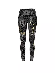 THE SPIRIT OF OM | Yogatight Maui para mujer | Negro