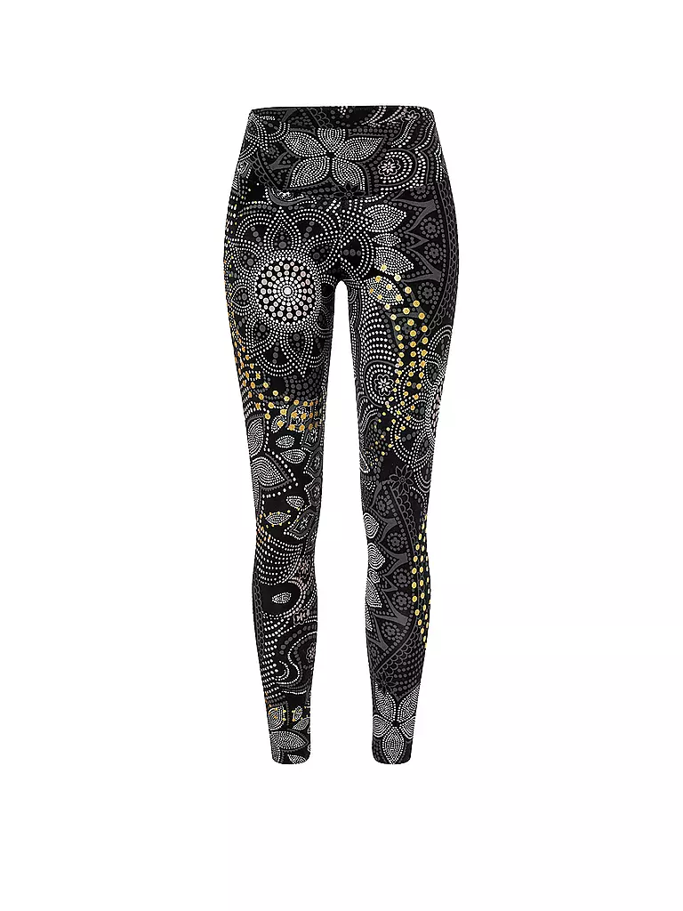 THE SPIRIT OF OM | Yogatight Maui para mujer | Negro