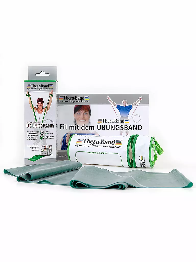 THERA-BAND | Thera-Band con Zipbox 2.5m fuerte | Verde