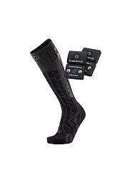 THERM-IC | Calcetines de esquí calefactables Ultra Warm Comfort S.E.T + S-PACK 1400B | Negro