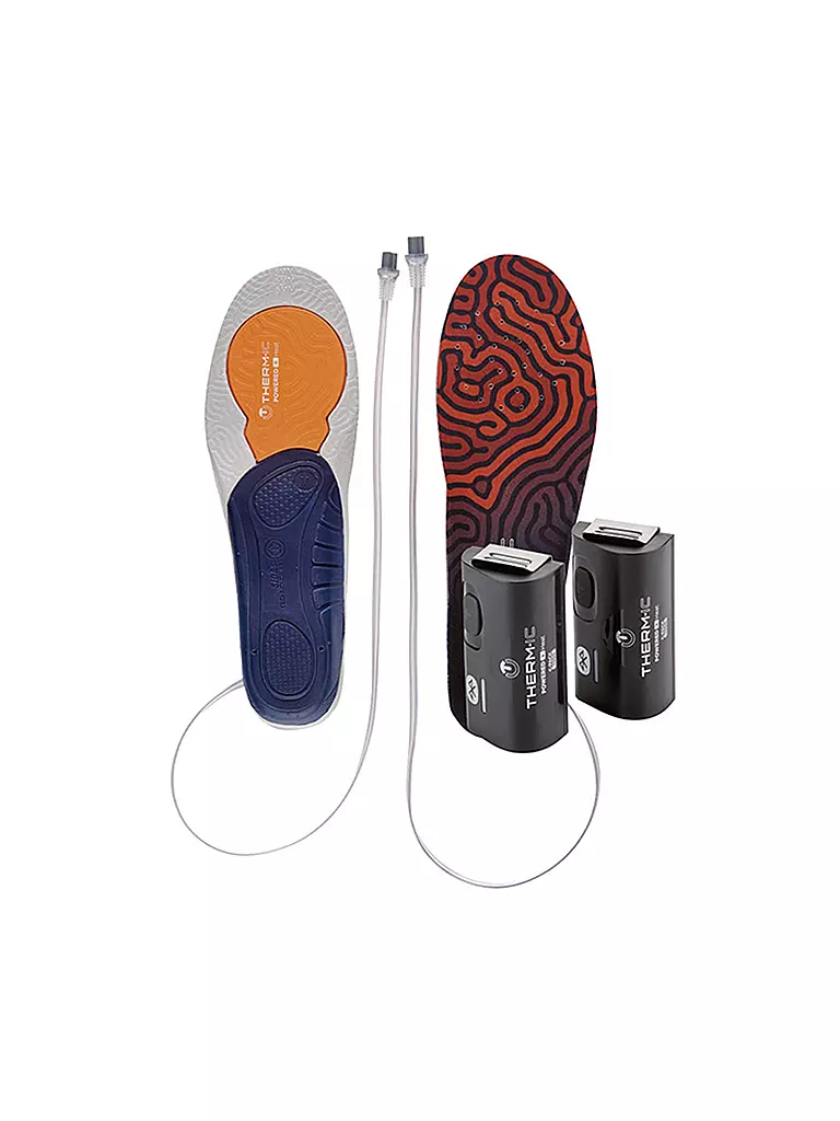 THERM-IC | Juego de plantillas para botas de esquí 3D + C-Pack 1300B | Negro