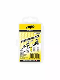 TOKO | Cera para esquíes Performance Hot Wax yellow 40g | Sin color