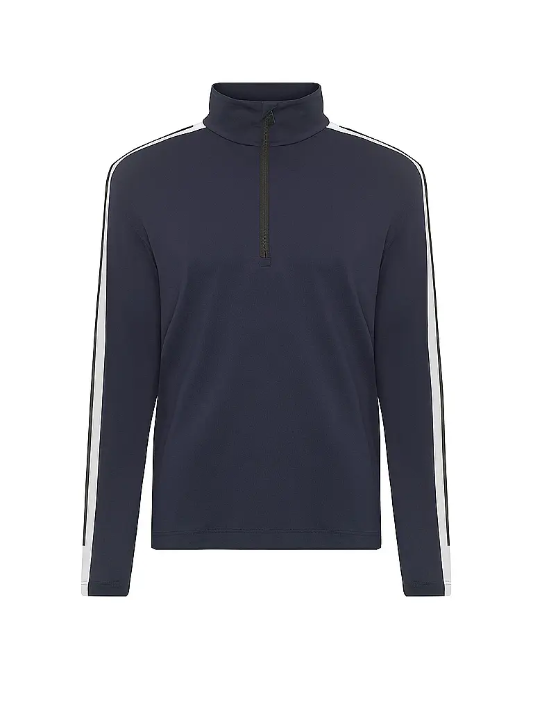 TONI SAILER | Camiseta interior con cremallera Jordy para hombre | Azul oscuro