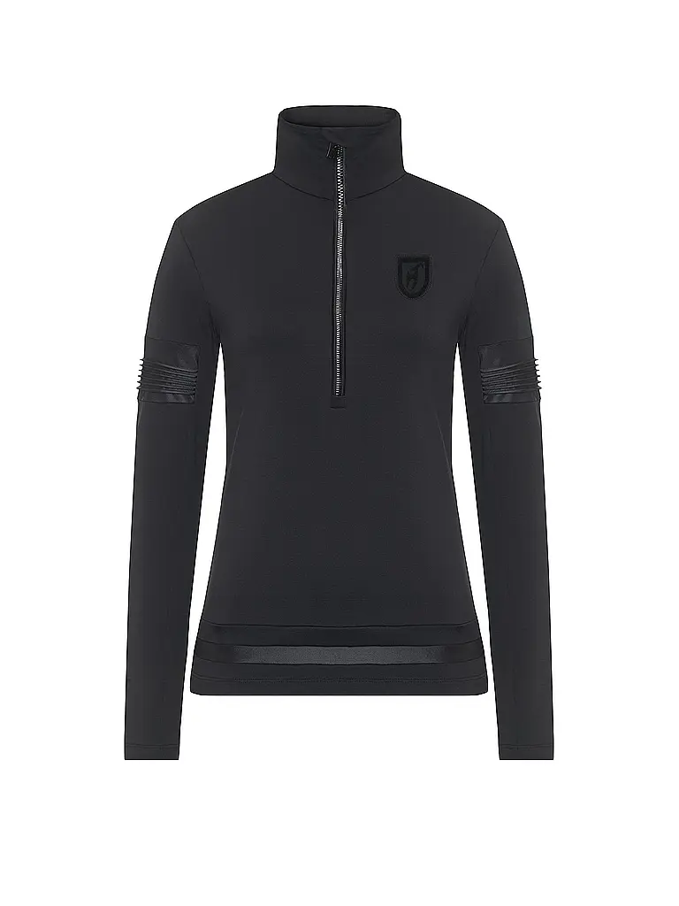 TONI SAILER | Camiseta interior con cremallera Kiki para mujer | Negro