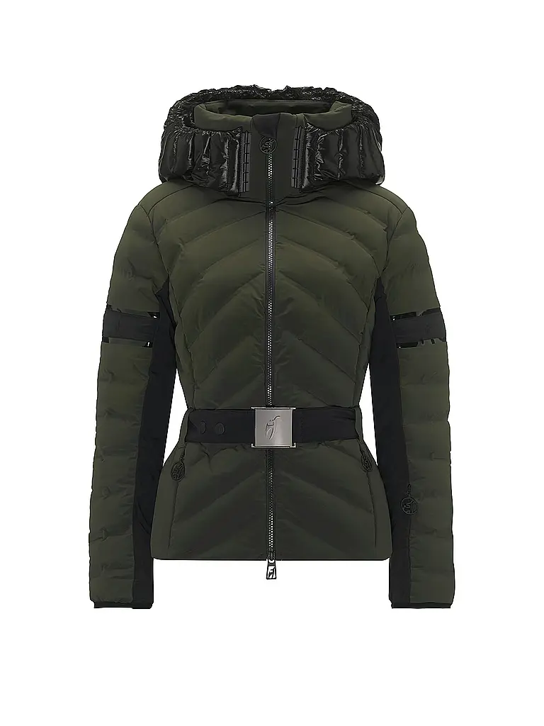 TONI SAILER | Chaqueta de esquí Corinne para mujer | Verde oscuro