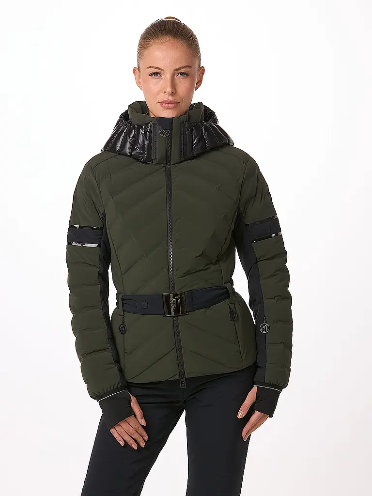 TONI SAILER | Chaqueta de esquí Corinne para mujer | Verde oscuro
