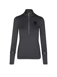 TONI SAILER | Damen Unterzieh Zipshirt Amie | Negro