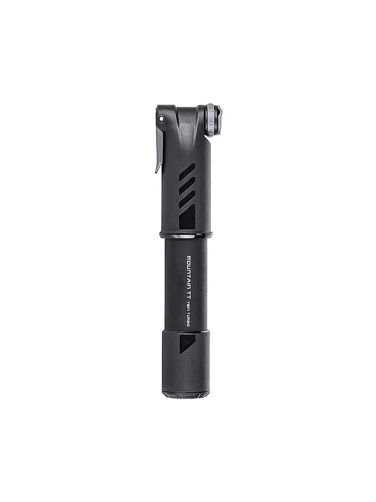 TOPEAK | Mini bomba de bicicleta TP Mountain TT Twin Turbo | Negro