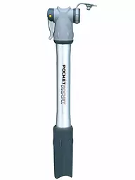 TOPEAK | Minibomba de bicicleta Pocket Rocket | Plata