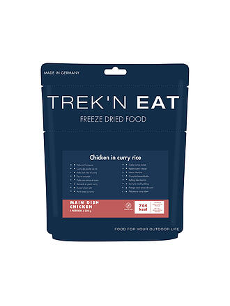 TREKN EAT | Outdoorfood Pollo al Curry con Arroz